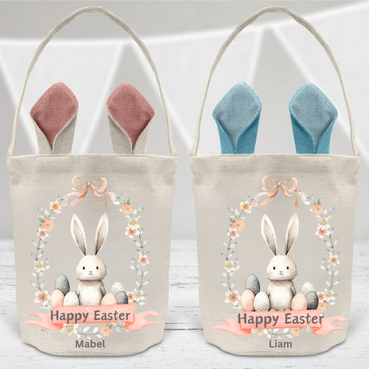 Personalised Easter Bag, Easter Basket, Easter Gift, Personalised Easter Gift