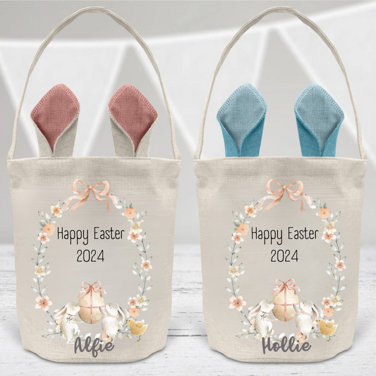 Personalised Easter Bag, Easter Basket, Easter Gift, Personalised Easter Gift