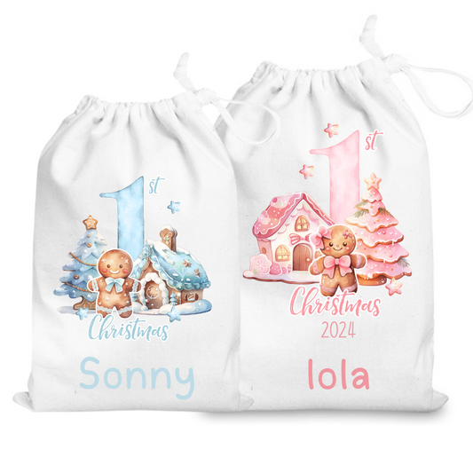 Personalised Christmas Santa Sack, Christmas Toy Sack, Santa Sack ,Personalised Christmas Sack - Personalised  - Christmas Gift (Copy)