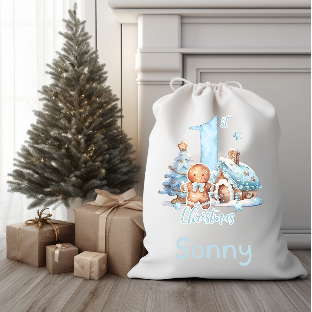 Personalised Christmas Santa Sack, Christmas Toy Sack, Santa Sack ,Personalised Christmas Sack - Personalised  - Christmas Gift (Copy)