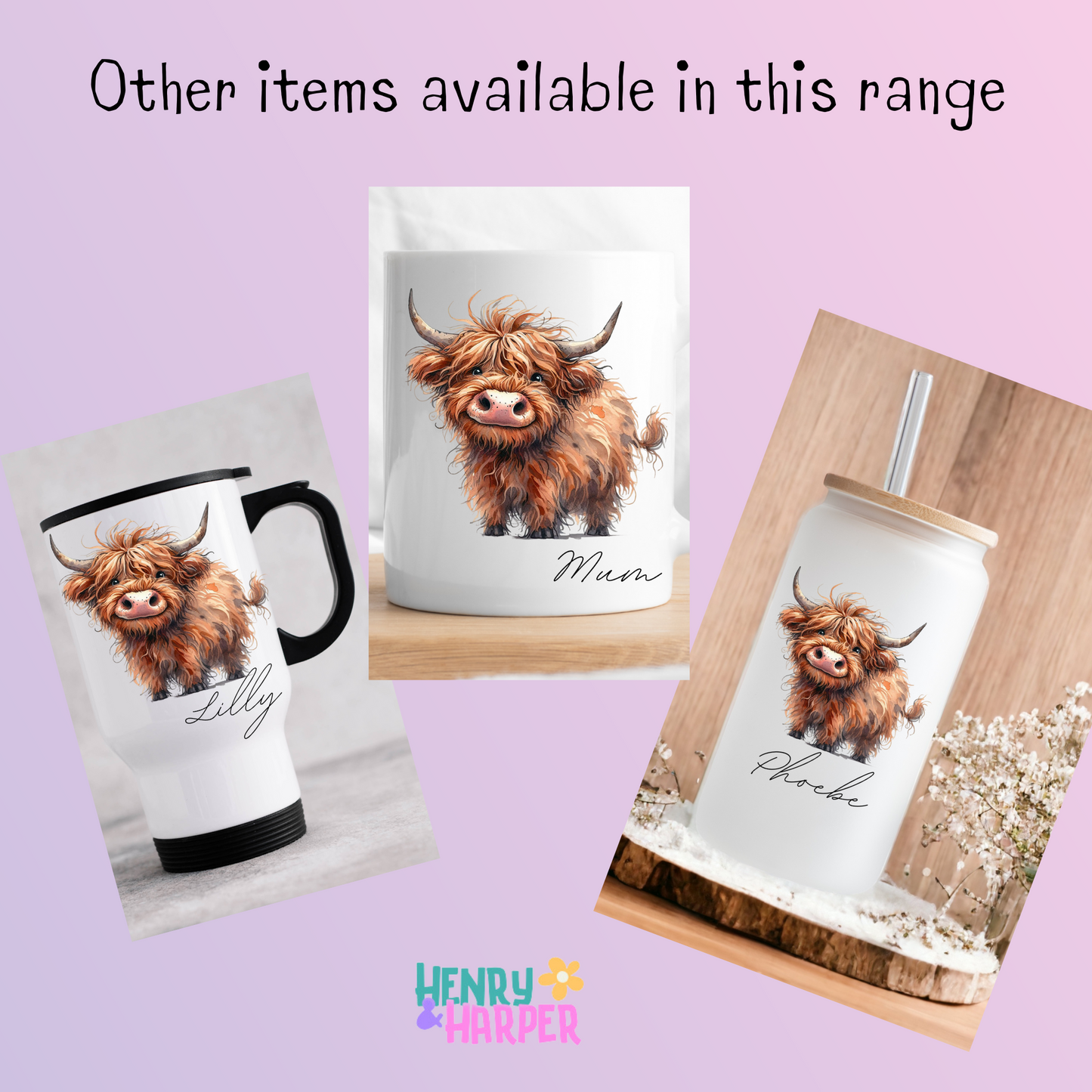 Highland Cow Notebook